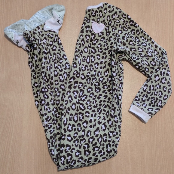 Carter's Other - Leopard print cat pajamas Carter's Other - Leopard print cat pajamas